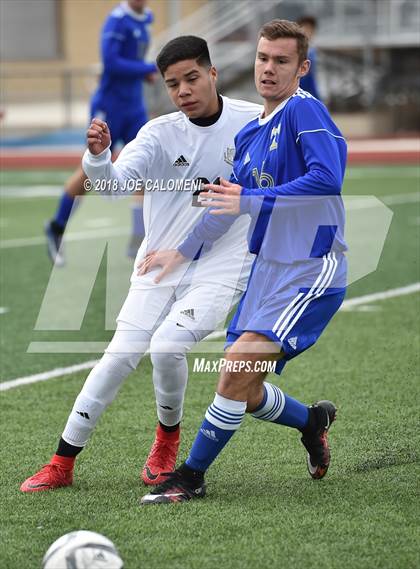 Thumbnail 3 in Victoria East vs Tivy (New Braunfels Tournament) photogallery.