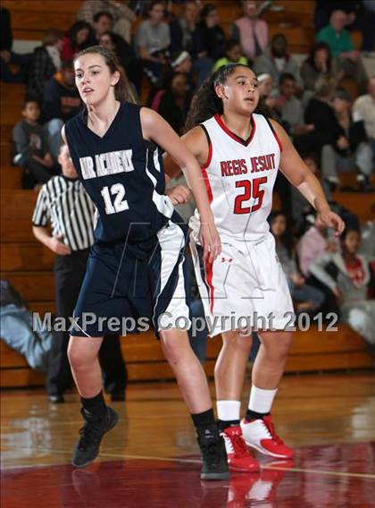 Thumbnail 1 in Regis Jesuit vs. Air Academy (Regis Hoop Classic) photogallery.