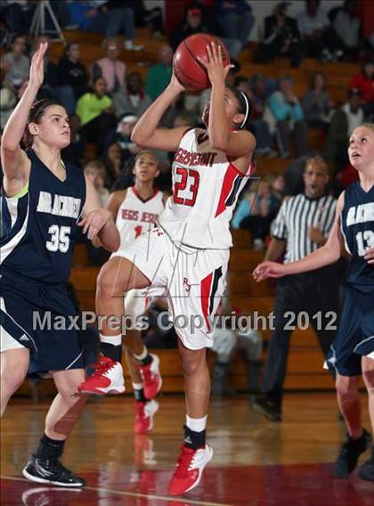 Thumbnail 1 in Regis Jesuit vs. Air Academy (Regis Hoop Classic) photogallery.