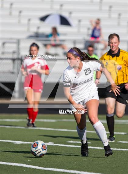 Thumbnail 3 in Charlotte Catholic @ Hough (NCHSAA 4A Playoff) photogallery.