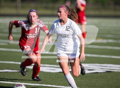 Thumbnail 1 in Charlotte Catholic @ Hough (NCHSAA 4A Playoff) photogallery.