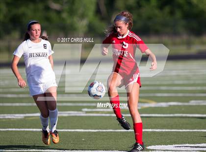 Thumbnail 2 in Charlotte Catholic @ Hough (NCHSAA 4A Playoff) photogallery.