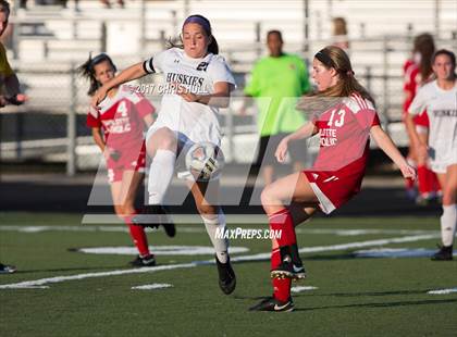 Thumbnail 1 in Charlotte Catholic @ Hough (NCHSAA 4A Playoff) photogallery.