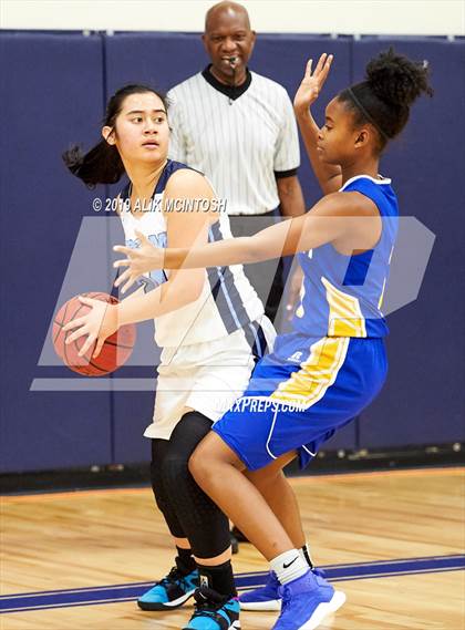 Thumbnail 2 in Garner Magnet vs. North Carolina School of Science & Math (Jordan Falcons MLK Classic) photogallery.