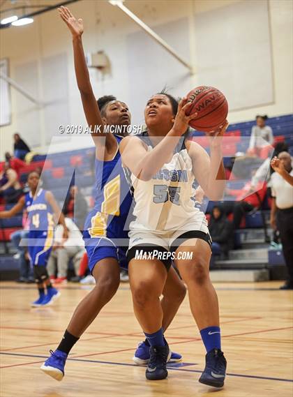 Thumbnail 1 in Garner Magnet vs. North Carolina School of Science & Math (Jordan Falcons MLK Classic) photogallery.