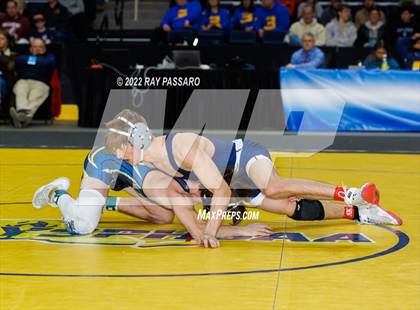 Thumbnail 1 in 2022 NYSPHSAA Wrestling Championships - Finals 132 lbs - 160 lbs photogallery.
