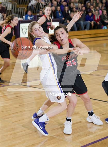 Thumbnail 1 in Prentice @ Clayton (WIAA D5 Regional Semifinal)  photogallery.