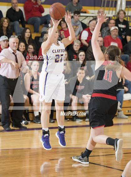 Thumbnail 3 in Prentice @ Clayton (WIAA D5 Regional Semifinal)  photogallery.