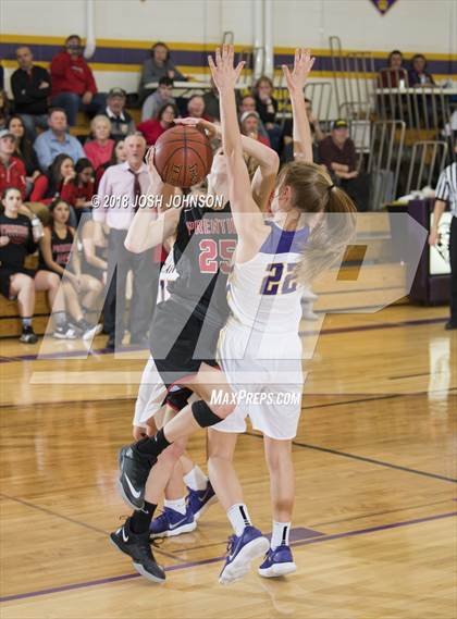 Thumbnail 1 in Prentice @ Clayton (WIAA D5 Regional Semifinal)  photogallery.