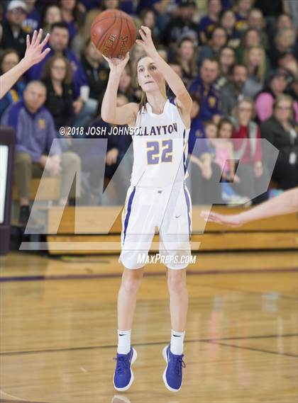 Thumbnail 1 in Prentice @ Clayton (WIAA D5 Regional Semifinal)  photogallery.