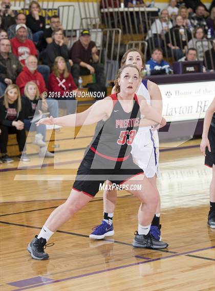 Thumbnail 1 in Prentice @ Clayton (WIAA D5 Regional Semifinal)  photogallery.