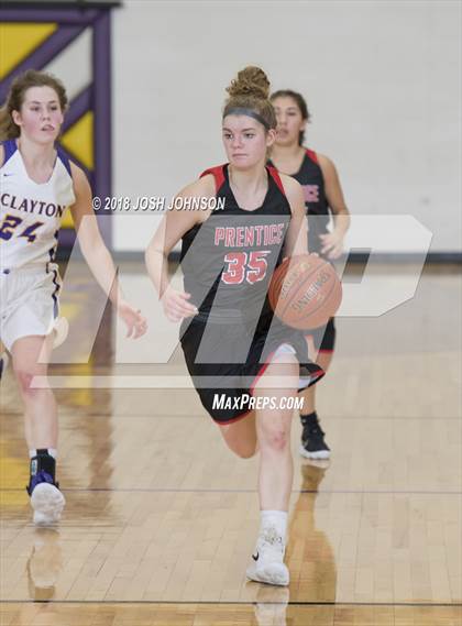 Thumbnail 3 in Prentice @ Clayton (WIAA D5 Regional Semifinal)  photogallery.
