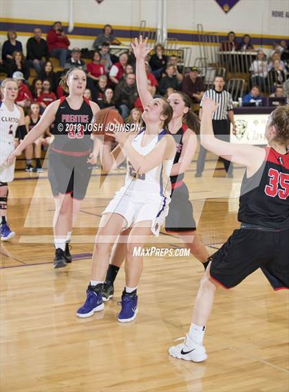 Thumbnail 2 in Prentice @ Clayton (WIAA D5 Regional Semifinal)  photogallery.