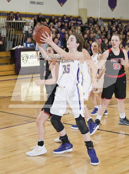 Thumbnail 2 in Prentice @ Clayton (WIAA D5 Regional Semifinal)  photogallery.