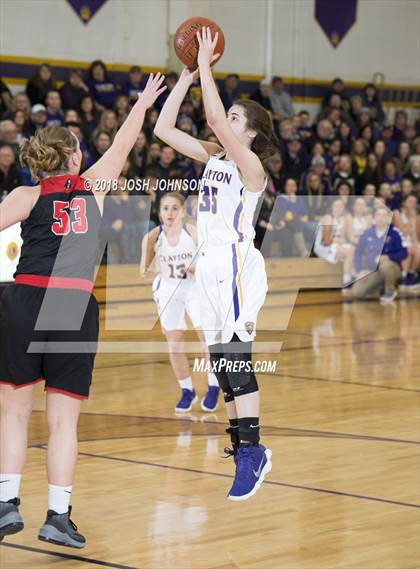 Thumbnail 3 in Prentice @ Clayton (WIAA D5 Regional Semifinal)  photogallery.