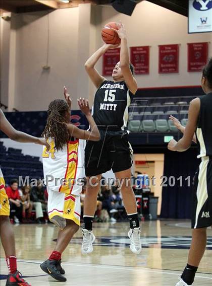 Thumbnail 1 in Archbishop Mitty vs. Berkeley (Miramonte Holiday Classic) photogallery.