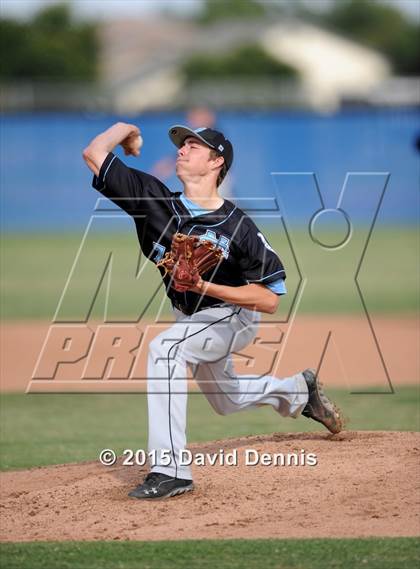 Thumbnail 2 in Frontier vs Clovis North (CIF CS D1 Playoff) photogallery.