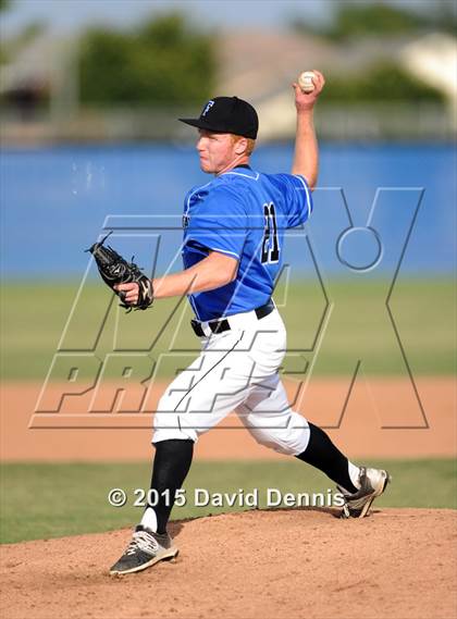 Thumbnail 1 in Frontier vs Clovis North (CIF CS D1 Playoff) photogallery.