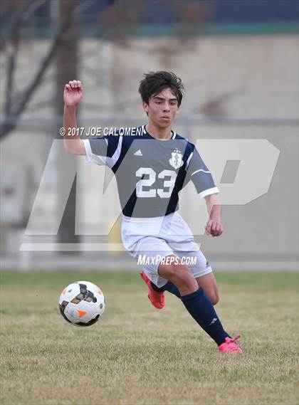 Thumbnail 1 in Roosevelt [Theodore] vs Central Catholic (NEISD Tournament) photogallery.