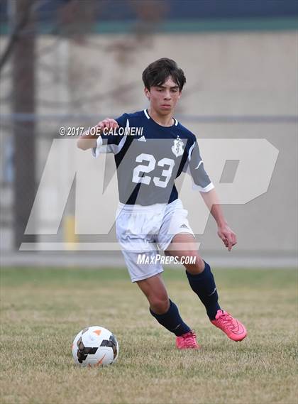 Thumbnail 2 in Roosevelt [Theodore] vs Central Catholic (NEISD Tournament) photogallery.