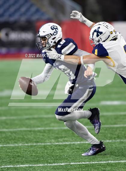 Thumbnail 3 in Xaverian Brothers @ St. John's Prep (MIAA Division 1 Final) photogallery.