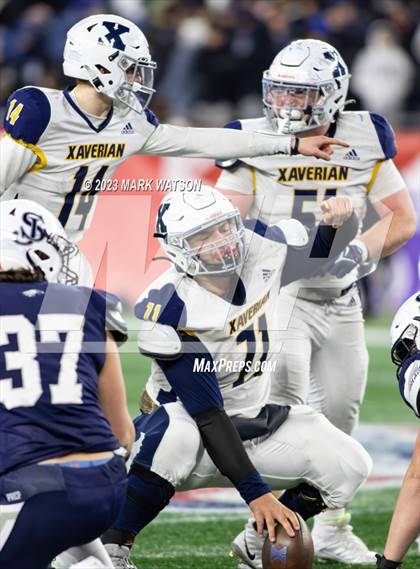 Thumbnail 3 in Xaverian Brothers @ St. John's Prep (MIAA Division 1 Final) photogallery.
