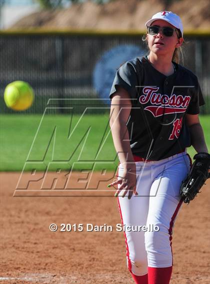 Thumbnail 3 in Ironwood Ridge vs. Tucson High Magnet School photogallery.