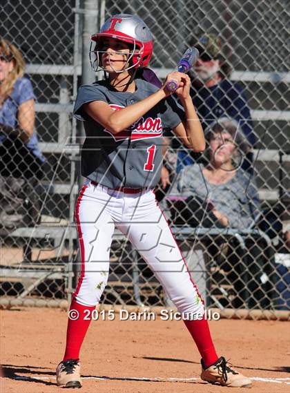 Thumbnail 3 in Ironwood Ridge vs. Tucson High Magnet School photogallery.