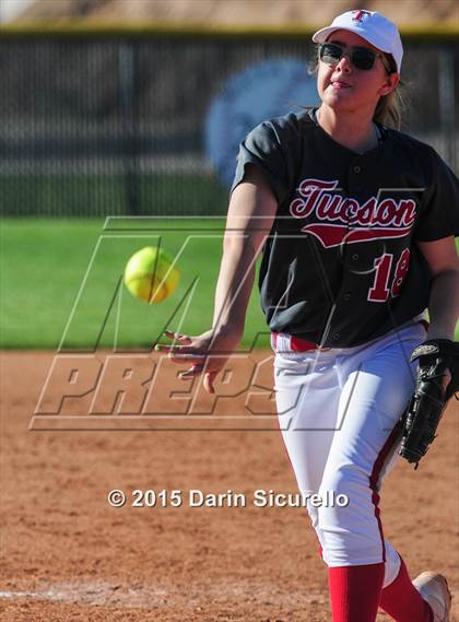 Thumbnail 2 in Ironwood Ridge vs. Tucson High Magnet School photogallery.