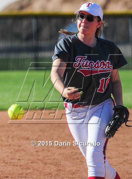 Thumbnail 3 in Ironwood Ridge vs. Tucson High Magnet School photogallery.