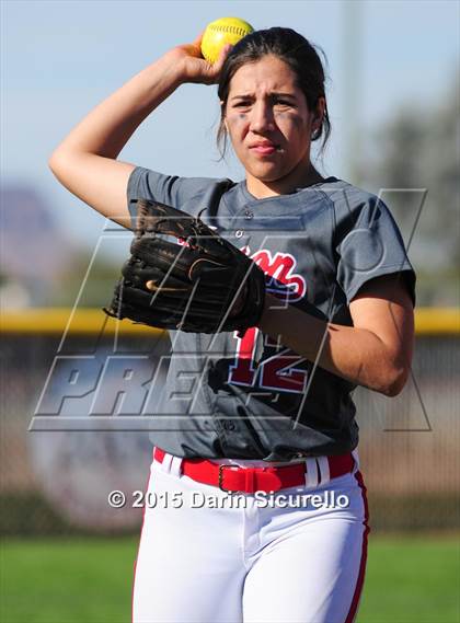 Thumbnail 3 in Ironwood Ridge vs. Tucson High Magnet School photogallery.
