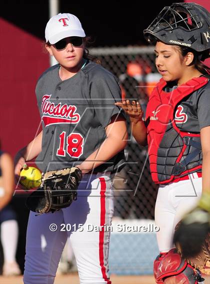 Thumbnail 3 in Ironwood Ridge vs. Tucson High Magnet School photogallery.