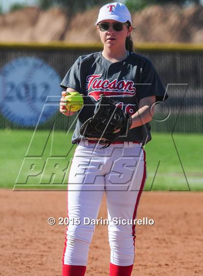 Thumbnail 3 in Ironwood Ridge vs. Tucson High Magnet School photogallery.
