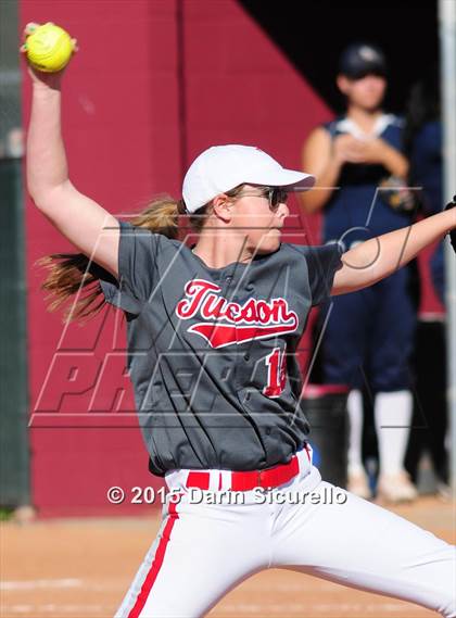 Thumbnail 3 in Ironwood Ridge vs. Tucson High Magnet School photogallery.