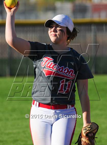 Thumbnail 3 in Ironwood Ridge vs. Tucson High Magnet School photogallery.