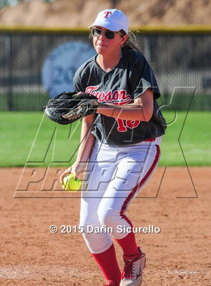Thumbnail 2 in Ironwood Ridge vs. Tucson High Magnet School photogallery.