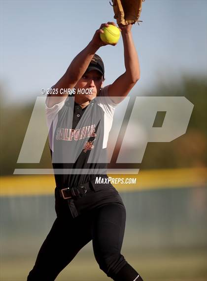 Thumbnail 1 in Mica Mountain vs Salpointe Catholic (AIA Softball 4A Semifinal) photogallery.