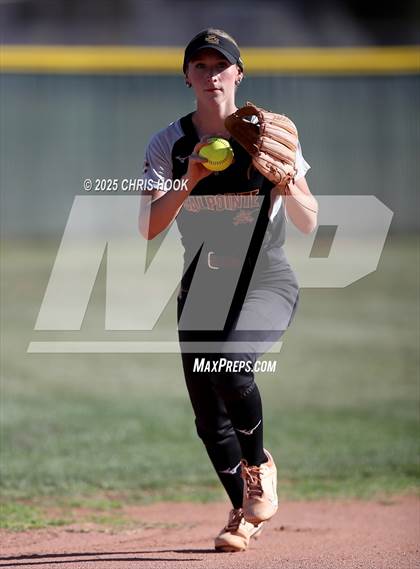 Thumbnail 1 in Mica Mountain vs Salpointe Catholic (AIA Softball 4A Semifinal) photogallery.