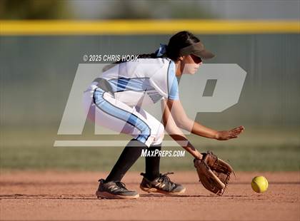 Thumbnail 2 in Mica Mountain vs Salpointe Catholic (AIA Softball 4A Semifinal) photogallery.