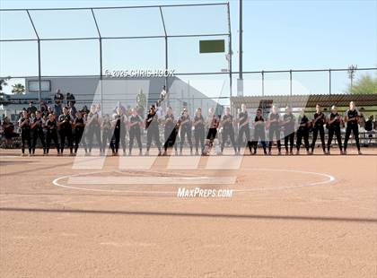 Thumbnail 1 in Mica Mountain vs Salpointe Catholic (AIA Softball 4A Semifinal) photogallery.
