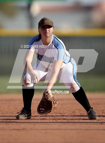 Thumbnail 2 in Mica Mountain vs Salpointe Catholic (AIA Softball 4A Semifinal) photogallery.