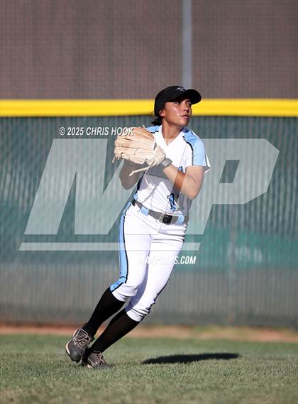 Thumbnail 1 in Mica Mountain vs Salpointe Catholic (AIA Softball 4A Semifinal) photogallery.