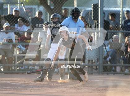 Thumbnail 3 in Mica Mountain vs Salpointe Catholic (AIA Softball 4A Semifinal) photogallery.
