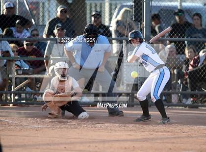 Thumbnail 3 in Mica Mountain vs Salpointe Catholic (AIA Softball 4A Semifinal) photogallery.