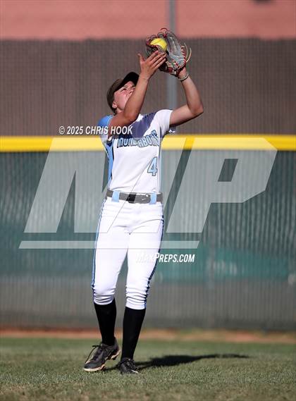 Thumbnail 1 in Mica Mountain vs Salpointe Catholic (AIA Softball 4A Semifinal) photogallery.