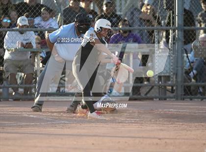 Thumbnail 2 in Mica Mountain vs Salpointe Catholic (AIA Softball 4A Semifinal) photogallery.
