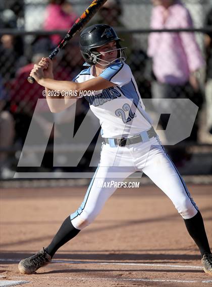 Thumbnail 3 in Mica Mountain vs Salpointe Catholic (AIA Softball 4A Semifinal) photogallery.