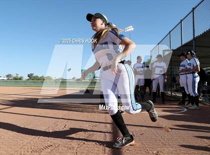 Thumbnail 2 in Mica Mountain vs Salpointe Catholic (AIA Softball 4A Semifinal) photogallery.