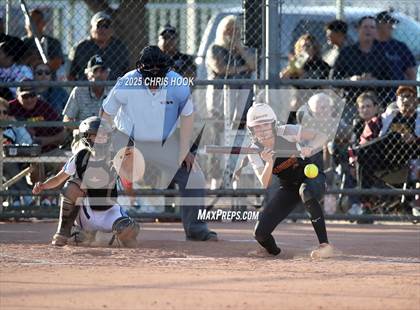 Thumbnail 2 in Mica Mountain vs Salpointe Catholic (AIA Softball 4A Semifinal) photogallery.
