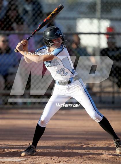 Thumbnail 3 in Mica Mountain vs Salpointe Catholic (AIA Softball 4A Semifinal) photogallery.